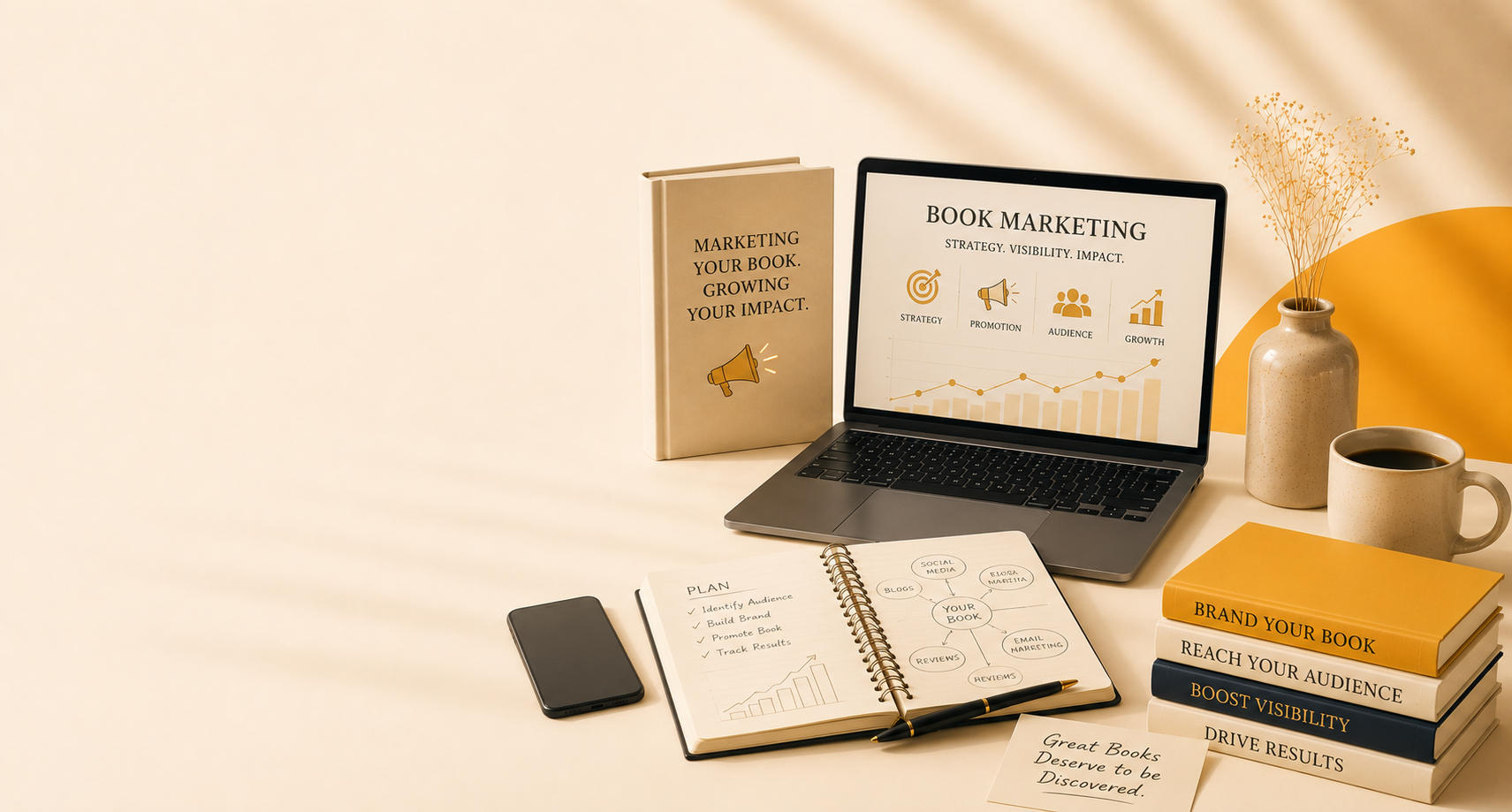 Book marketing campaign planning